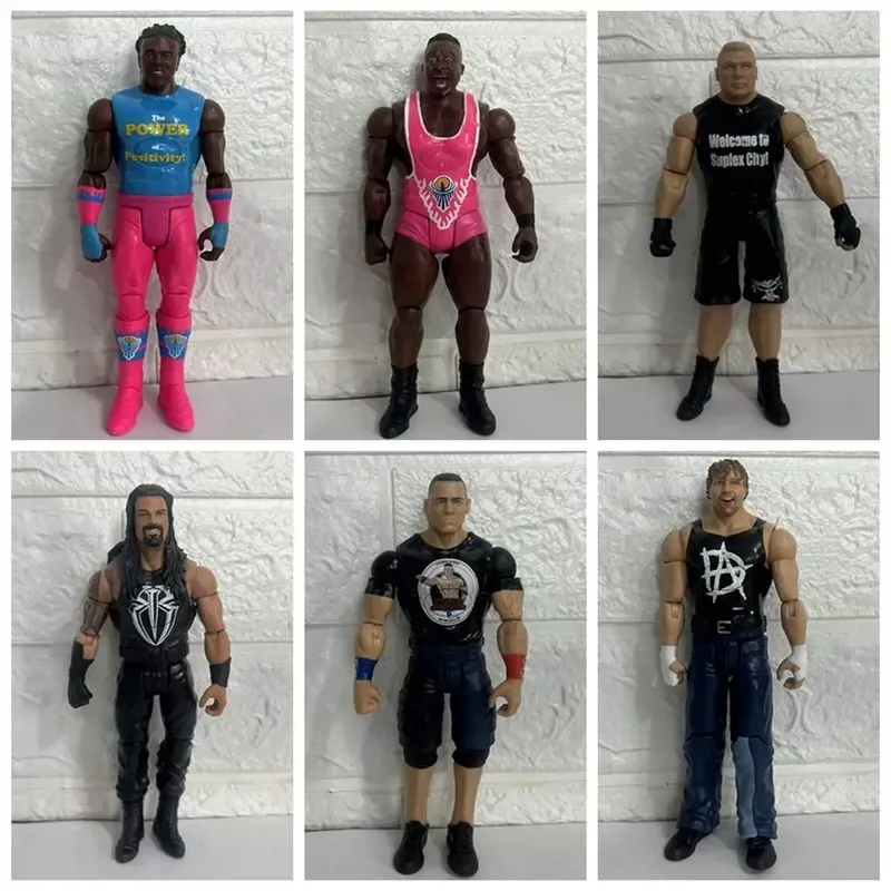 Wrestler Action Figures Movable Joints Collection Wrestler Model Toy Ornaments Dolls Children Gifts 15CM 
Wrestler Action Figures Movable Joints Collection Wrestler Model Toy Ornaments Dolls Children Gifts 15CM