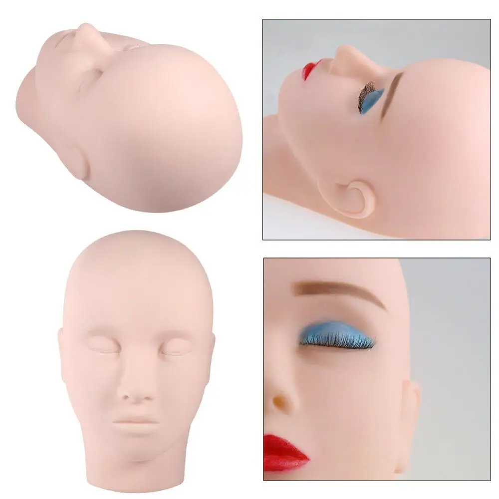 High grade Soft PVC Training Mannequin Flat Head Practice Make Up Eyelash Eye Lashes Extensions Mannequin head
High grade Soft PVC Training Mannequin Flat Head Practice Make Up Eyelash Eye Lashes Extensions Mannequin head