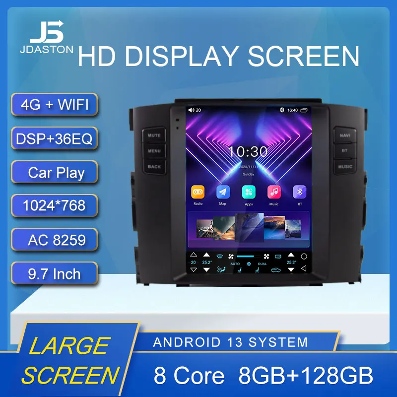 JDASTON Android 11 Car DVD Player For Mitsubishi Pajero V97 V93 2006-2011 Multimedia GPS Navigation 2 Din Car Radio IPS Stereo
JDASTON Android 11 Car DVD Player For Mitsubishi Pajero V97 V93 2006-2011 Multimedia GPS Navigation 2 Din Car Radio IPS Stereo