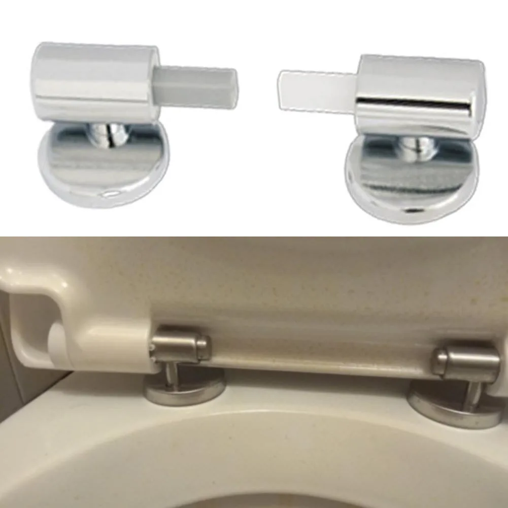 Zinc Alloy Toilet Hinges Set Flush Toilet Cover Mounting Connector Universal Soft Close Toilet Fittings Fixing Kit Replacement
Zinc Alloy Toilet Hinges Set Flush Toilet Cover Mounting Connector Universal Soft Close Toilet Fittings Fixing Kit Replacement