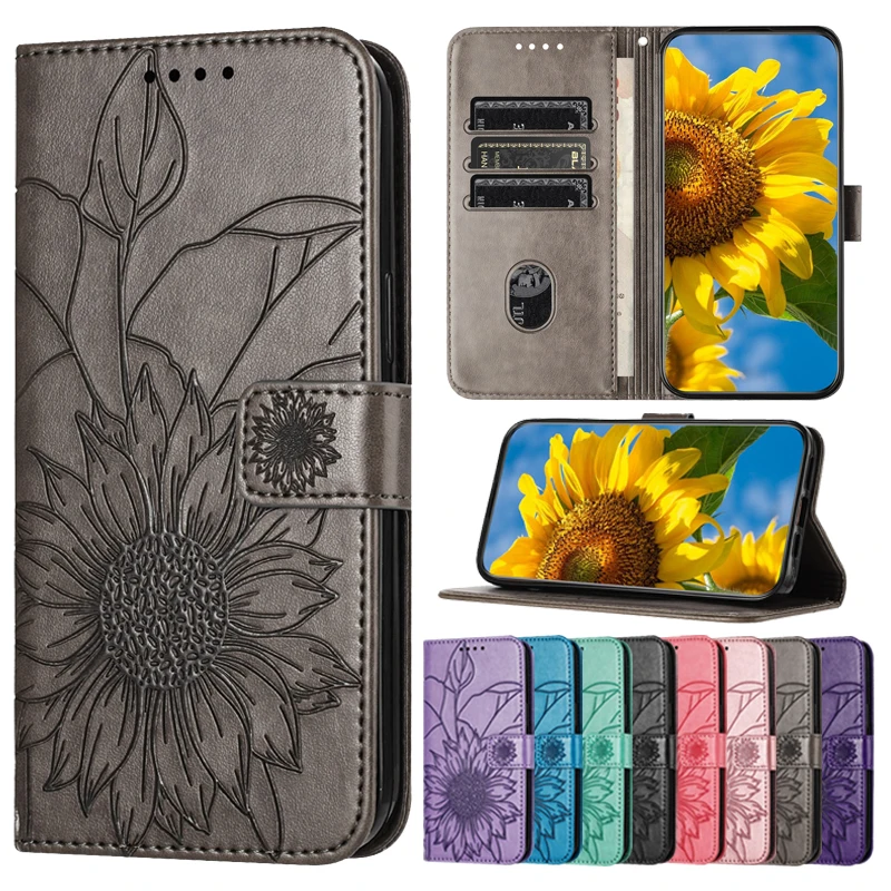For VIVO Y76 5G Y76S Y74S Y35 Y33S Y22 Y22S Y21 Y20 Y17 Y15 Y15A Y02S Wallet Embossed Sunflower Anti Drop Foldable Leather Cover 
For VIVO Y76 5G Y76S Y74S Y35 Y33S Y22 Y22S Y21 Y20 Y17 Y15 Y15A Y02S Wallet Embossed Sunflower Anti Drop Foldable Leather Cover