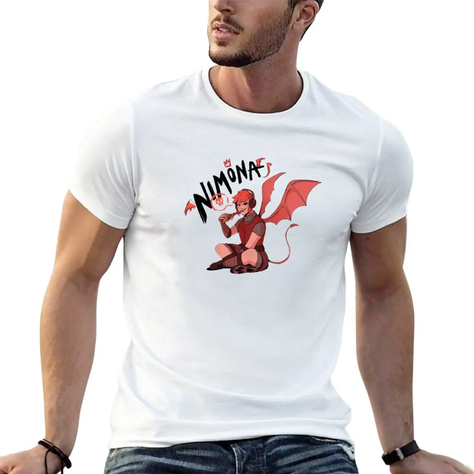 New Nimona a Nimona a Nimona T-Shirt custom t shirt Blouse vintage clothes black t-shirts for men
New Nimona a Nimona a Nimona T-Shirt custom t shirt Blouse vintage clothes black t-shirts for men