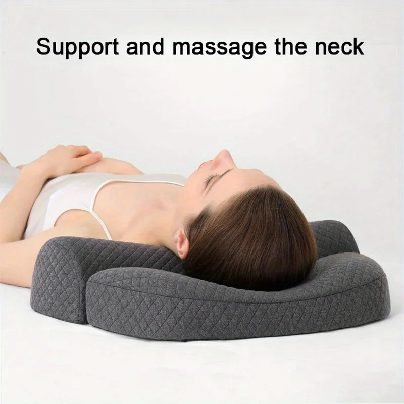 Cervical Pillow, Memory Foam Contour Pillow, Bed Pillows for Side Sleeper Ergonomic Orthopedic Sleeping Pillow
Cervical Pillow, Memory Foam Contour Pillow, Bed Pillows for Side Sleeper Ergonomic Orthopedic Sleeping Pillow