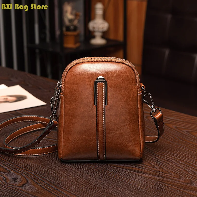 

Mobile Phone Bag Europe and the United States New Crossbody Bag Retro Net Red Foreign Trade Shoulder Bag Little Girl Bag