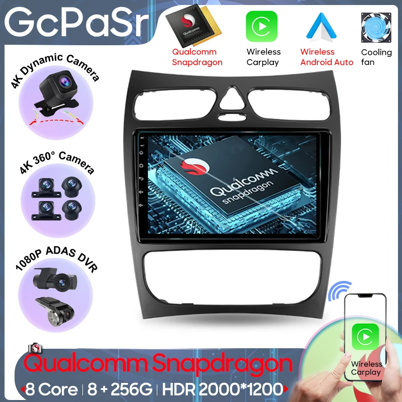 Android для Mercedes Benz CLK Class C209 A209 2002-2005, автомобильное радио, навигация, GPS, стереомагнитола, Android, без DVD, 2din
Android для Mercedes Benz CLK Class C209 A209 2002-2005, автомобильное радио, навигация, GPS, стереомагнитола, Android, без DVD, 2din