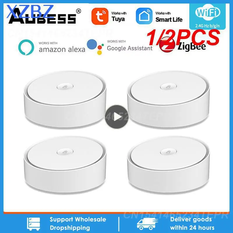 1/2PCS Smart Multi-mode Gateway 3.0 WiFi Bluetooth Mesh Hub Work with Tuya Smart App Voice Control via Alexa Home
1/2PCS Smart Multi-mode Gateway 3.0 WiFi Bluetooth Mesh Hub Work with Tuya Smart App Voice Control via Alexa Home