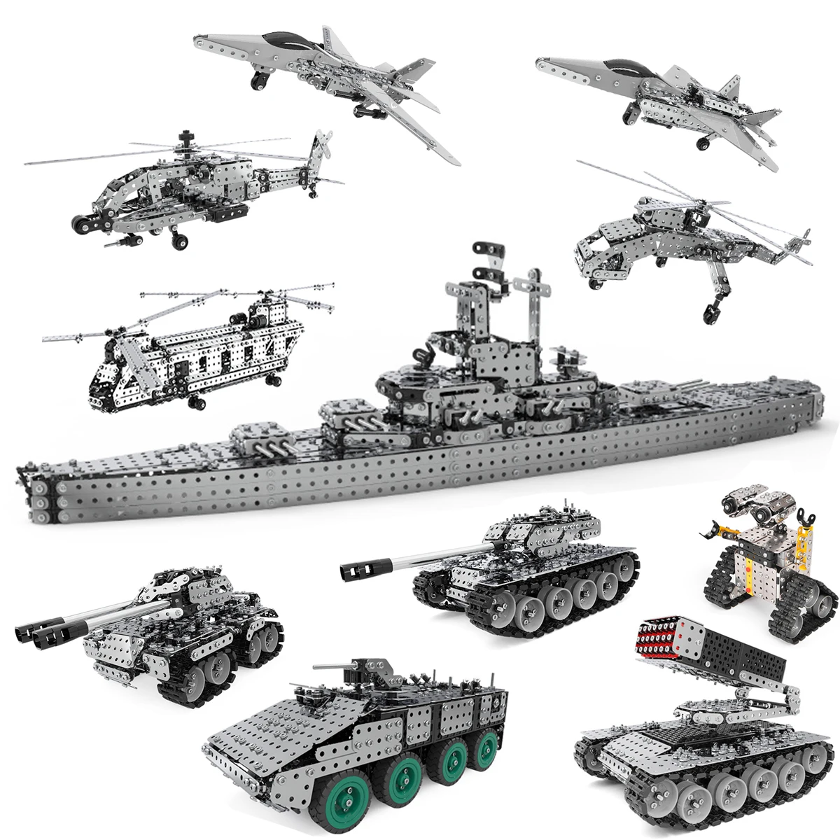 Mechanical Style Ornament Challenging DIY Toy Bricks 3D Metal Warcraft Tank Sports Car Helicopter Models Teenager Gifts 
Mechanical Style Ornament Challenging DIY Toy Bricks 3D Metal Warcraft Tank Sports Car Helicopter Models Teenager Gifts