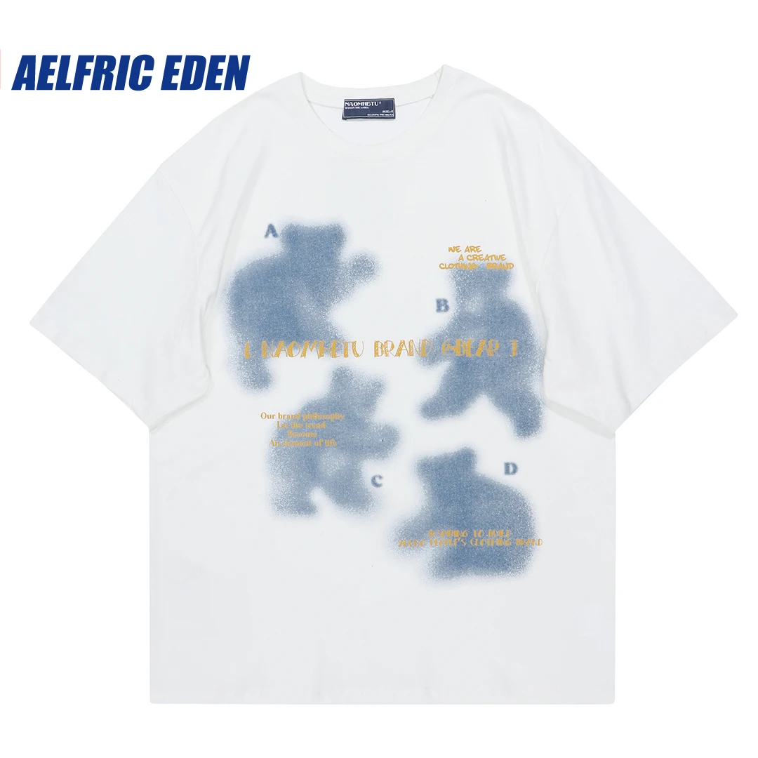 2023 Mens Retro Cartoon Bear Print Graffiti Tee Y2K Streetwear Hip Hop Harajuku Summer Casual Cotton TShirt Shortsleeve Tees
2023 Mens Retro Cartoon Bear Print Graffiti Tee Y2K Streetwear Hip Hop Harajuku Summer Casual Cotton TShirt Shortsleeve Tees