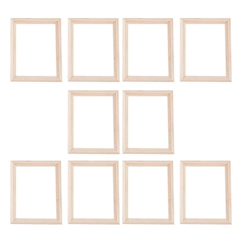 10 Pcs Mini Photo Frame Model Miniature Picture Simulation Home Decor Wooden Limited Crafts House Decors Micro Landscape
10 Pcs Mini Photo Frame Model Miniature Picture Simulation Home Decor Wooden Limited Crafts House Decors Micro Landscape