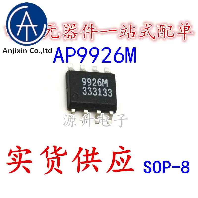 10 шт., 100% оригинальная новая трафаретная печать AP9926M, 9926 м, МОП-трубка с полевым эффектом, двойной N-канал SOP-8
10 шт., 100% оригинальная новая трафаретная печать AP9926M, 9926 м, МОП-трубка с полевым эффектом, двойной N-канал SOP-8