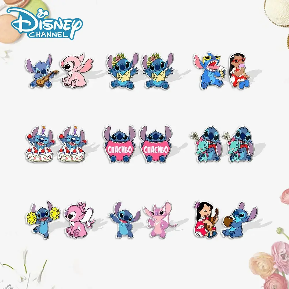Disney Stitch Stud Earring Anime Figure Cartoon Resin Earrings Jewelry Acrylic Earrings Handmade Girls Jewelry Birthday Gift
Disney Stitch Stud Earring Anime Figure Cartoon Resin Earrings Jewelry Acrylic Earrings Handmade Girls Jewelry Birthday Gift