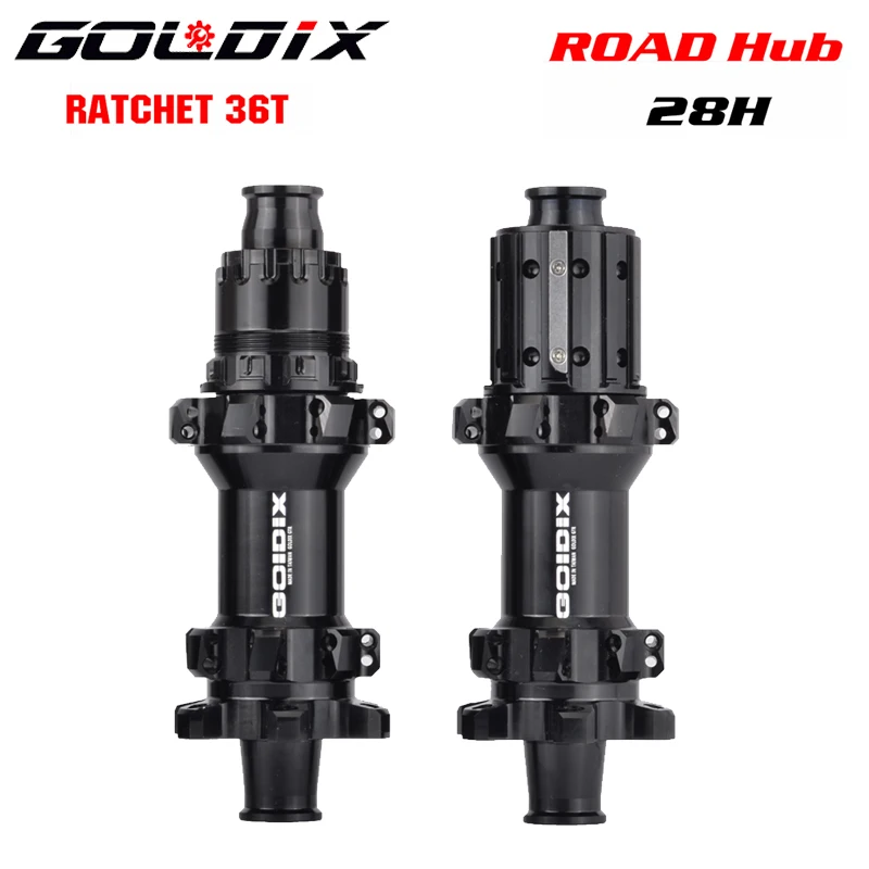GOLDIX R310 road Hubs 28H Aluminum Sealed Bearing Compatible Ratchet 36Tfor SHIMANO / SRAM 11 Speed Cassette
GOLDIX R310 road Hubs 28H Aluminum Sealed Bearing Compatible Ratchet 36Tfor SHIMANO / SRAM 11 Speed Cassette