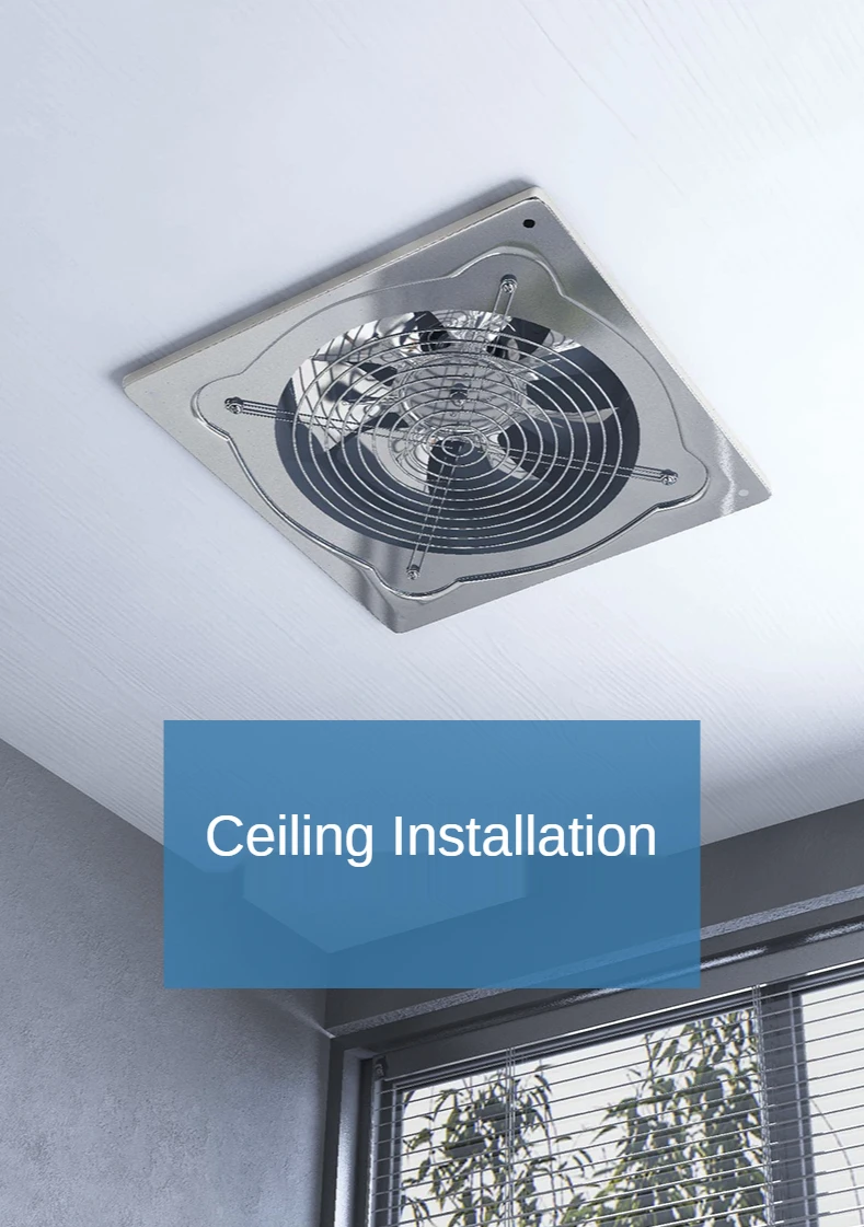 Generic 6/7/8inch Inline Extractor Exhaust Fan Ventilation Fan Jumia