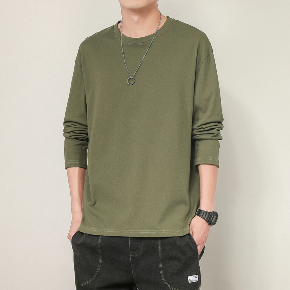 New Stylish Undershirt Tops Daily For Vacation Holiday Long Sleeve Men Slight Stretch Solid Color Spring Summer
New Stylish Undershirt Tops Daily For Vacation Holiday Long Sleeve Men Slight Stretch Solid Color Spring Summer
