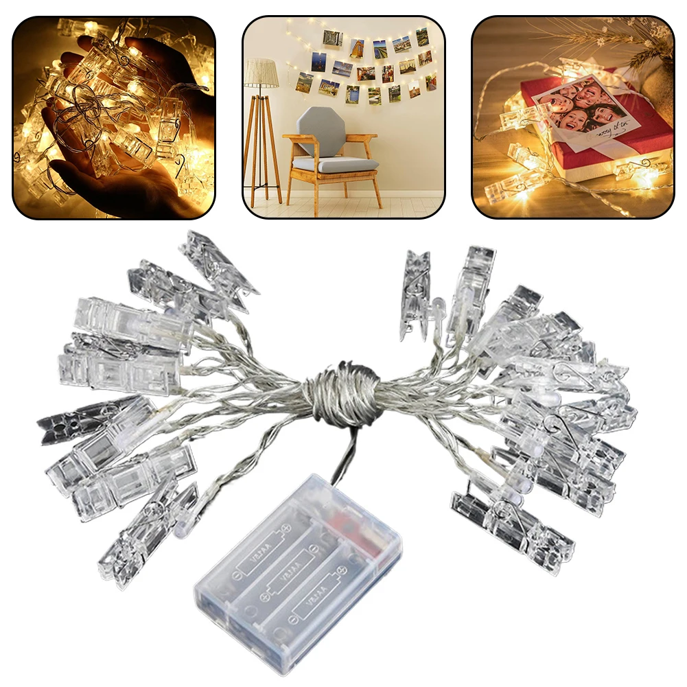 10pcs LED Photo Clip Fairy String Lights For Hanging Pictures Wedding Party Clip Light String Battery String Light Holiday Décor
10pcs LED Photo Clip Fairy String Lights For Hanging Pictures Wedding Party Clip Light String Battery String Light Holiday Décor