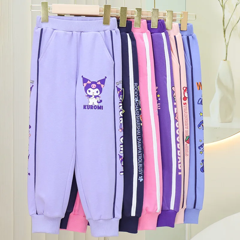 Kuromi Kids` Sweatpants Sanrio Cotton Loose Sports Pants Mymelody Fall and Winter Children Wear for Boys and Girls Wholesale
Kuromi Kids` Sweatpants Sanrio Cotton Loose Sports Pants Mymelody Fall and Winter Children Wear for Boys and Girls Wholesale