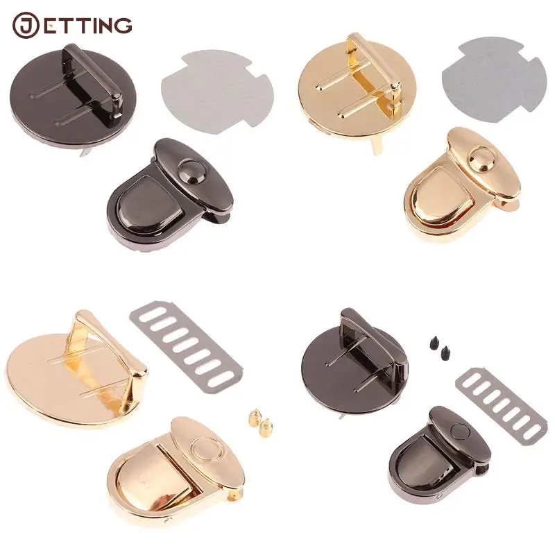 

1/5Pcs Bag Clasp Catch Buckles Metal Locks For Handbags Purse Totes Closures Snap Clasps DIY Craft Hardware Case Bag Accessories