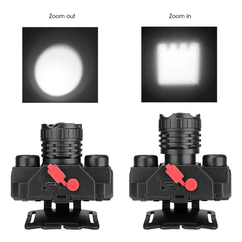 LED Headlamp USB Rechargeable Headlight Fishing Lamp Head Fun run headlights Cycling Head lamp Hiking Head Light
LED Headlamp USB Rechargeable Headlight Fishing Lamp Head Fun run headlights Cycling Head lamp Hiking Head Light