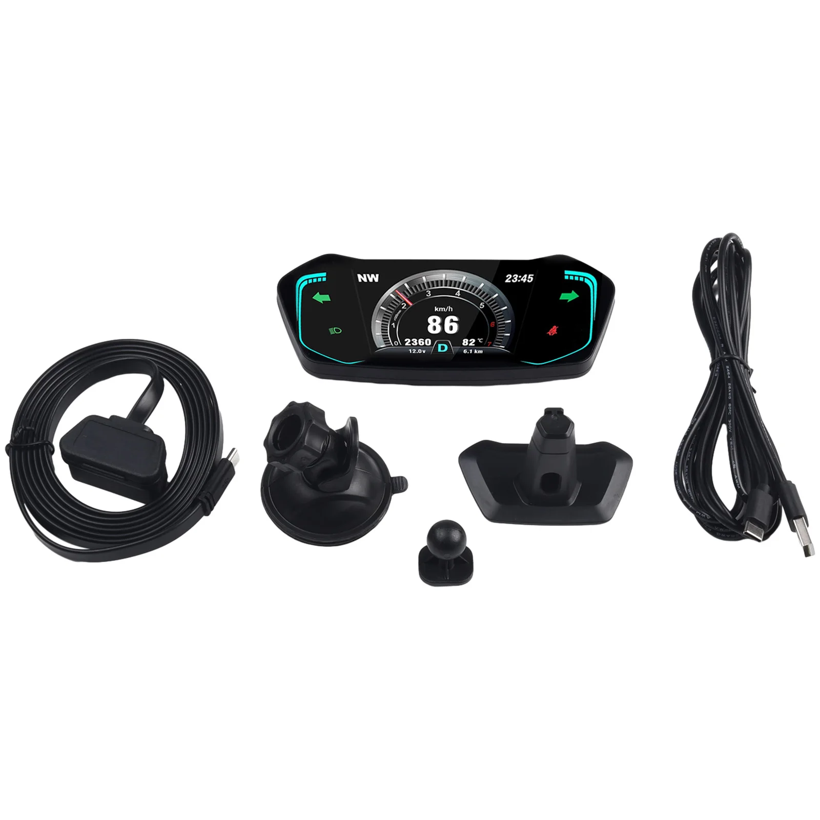 Автомобильный дисплей HUD OBD2, 1 шт., автомобильные аксессуары, GPS цифровой спидометр, турбо об/мин, сигнализация, температура, Автомобильный дисплей, автомобильная электроника
Автомобильный дисплей HUD OBD2, 1 шт., автомобильные аксессуары, GPS цифровой спидометр, турбо об/мин, сигнализация, температура, Автомобильный дисплей, автомобильная электроника