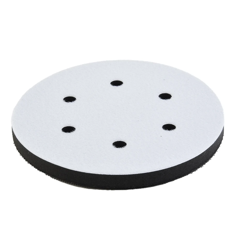 New White & Black Interface Pad Spong Pad Soft Interface Pad Spong Pad 150mm 6 Hole Disc Pad Foam Disc Hook&Loop
New White & Black Interface Pad Spong Pad Soft Interface Pad Spong Pad 150mm 6 Hole Disc Pad Foam Disc Hook&Loop