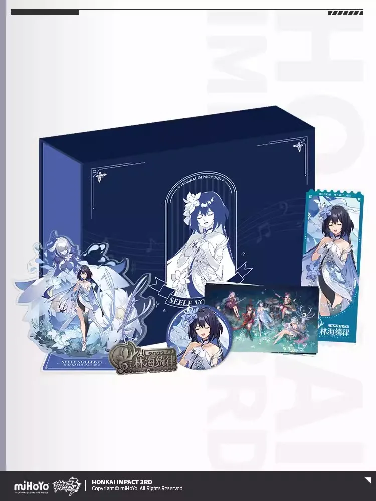 Game miHoYo Honkai Impact 3 2023 Seele Vollerei Fashion New Set Cosplay Series Peripherals Accessories Collections Gifts
Game miHoYo Honkai Impact 3 2023 Seele Vollerei Fashion New Set Cosplay Series Peripherals Accessories Collections Gifts