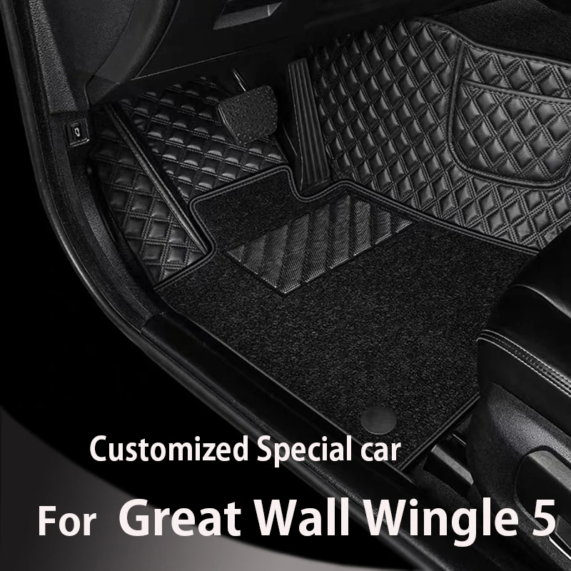 

Car Floor Mats For Great Wall Wingle 5 2017 2018 2019 2020 2021 Custom Foot Pads Automobile Carpet Cover Interior Accessories