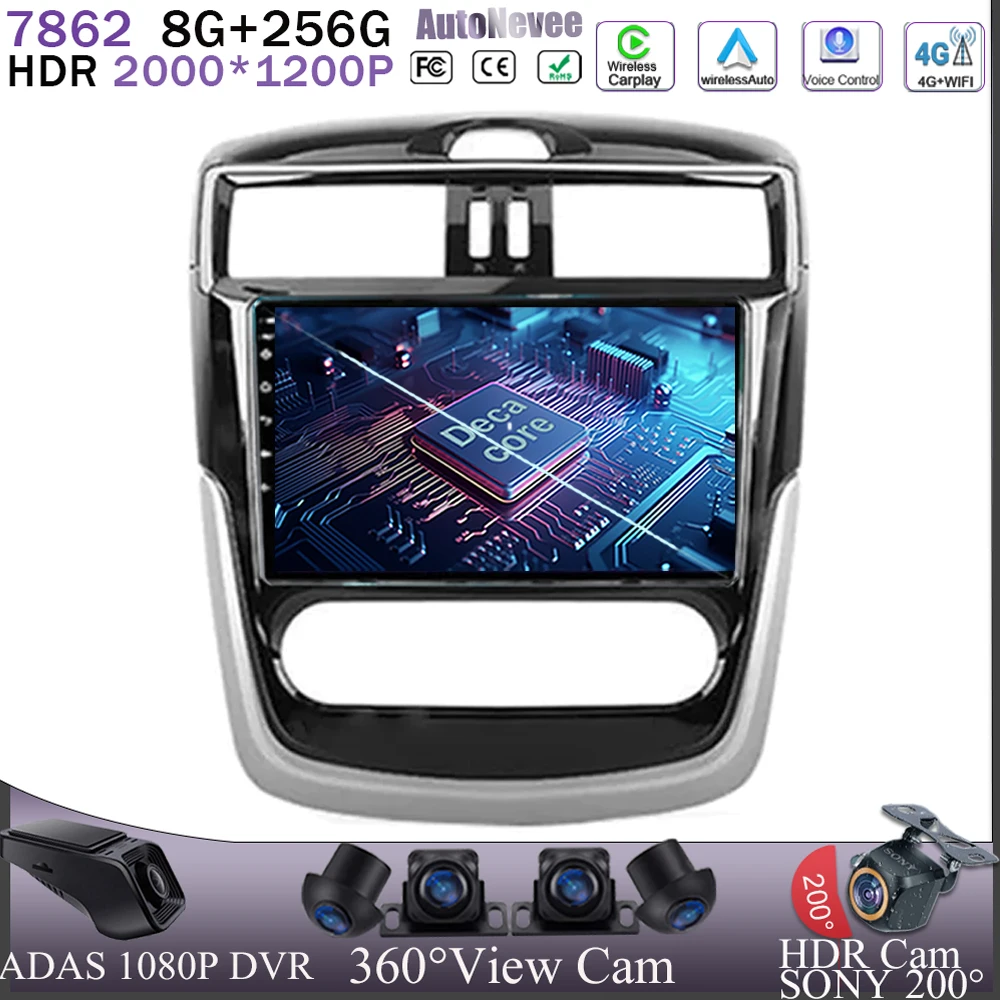 Android 13 Auto Radio For Nissan Cristallina 2016 - 2018 HDR GPS DVD Multimedia Stereo 5G Wifi BT 7862 QLED Navigation No 2din 
Android 13 Auto Radio For Nissan Cristallina 2016 - 2018 HDR GPS DVD Multimedia Stereo 5G Wifi BT 7862 QLED Navigation No 2din