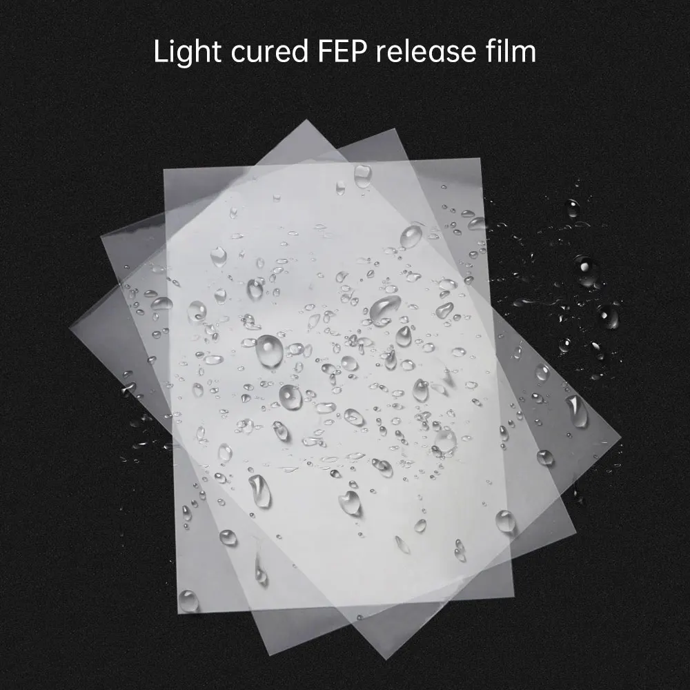 2pcs LCD Screen Protector Light Curing FEP FEP Film LCD Protective Film 0.15/0.1mm for HALOT-ONE/LD-002H 3D Printer Impressora 
2pcs LCD Screen Protector Light Curing FEP FEP Film LCD Protective Film 0.15/0.1mm for HALOT-ONE/LD-002H 3D Printer Impressora