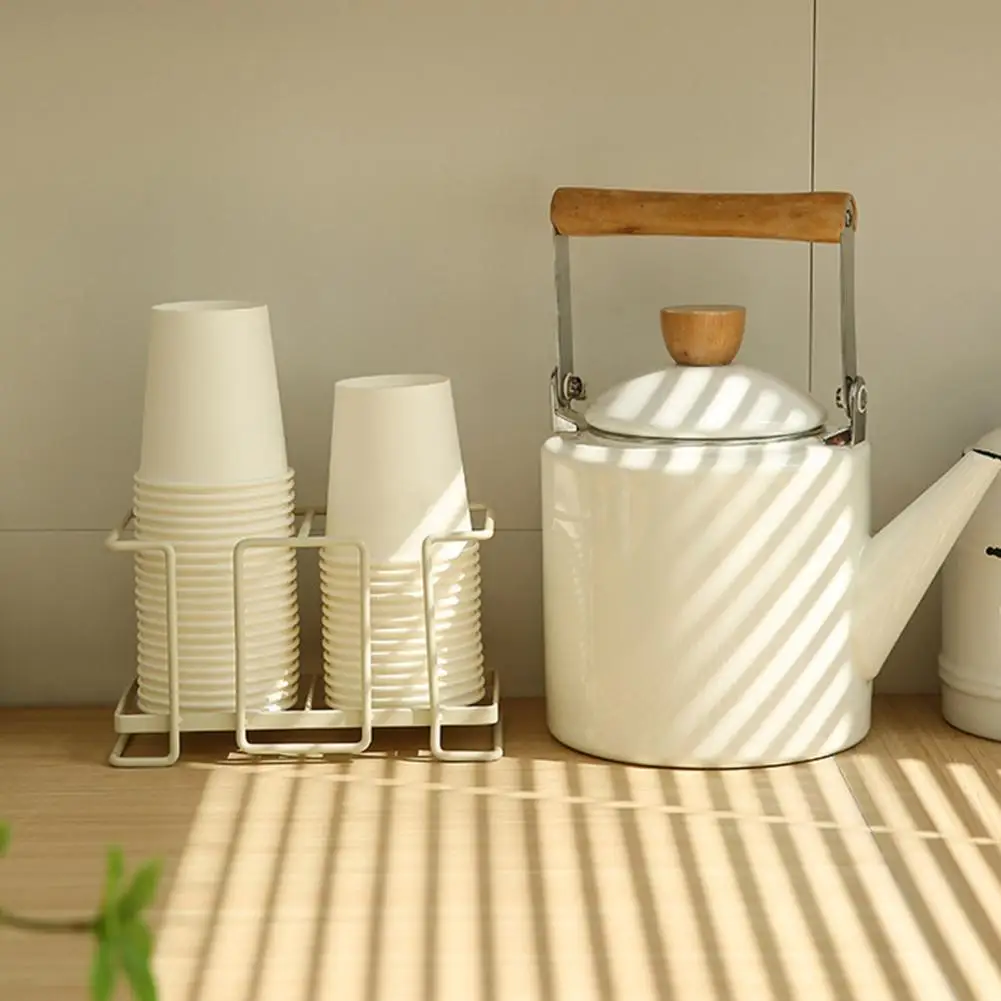 Раствор для хранения стаканчиков, металлический кухонный держатель для бумажных стаканчиков с пыленепроницаемой вырезанной конструкцией, Штабелируемый столешница для одноразовых предметов
Раствор для хранения стаканчиков, металлический кухонный держатель для бумажных стаканчиков с пыленепроницаемой вырезанной конструкцией, Штабелируемый столешница для одноразовых предметов