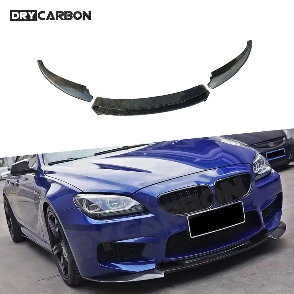 3Pcs Carbon Fiber Front Bumper Lip Splitters for BMW 6 Series F06 F12 F13 M6 Base Sedan Convertible Coupe 2014-2017 Front Lip
3Pcs Carbon Fiber Front Bumper Lip Splitters for BMW 6 Series F06 F12 F13 M6 Base Sedan Convertible Coupe 2014-2017 Front Lip
