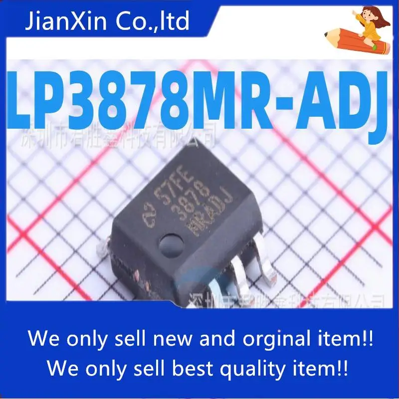 10pcs 100% orginal new Regulator screen printing 3878MRADJ LP3878MR-ADJ LP3878MRX-ADJ SOP-8
10pcs 100% orginal new Regulator screen printing 3878MRADJ LP3878MR-ADJ LP3878MRX-ADJ SOP-8
