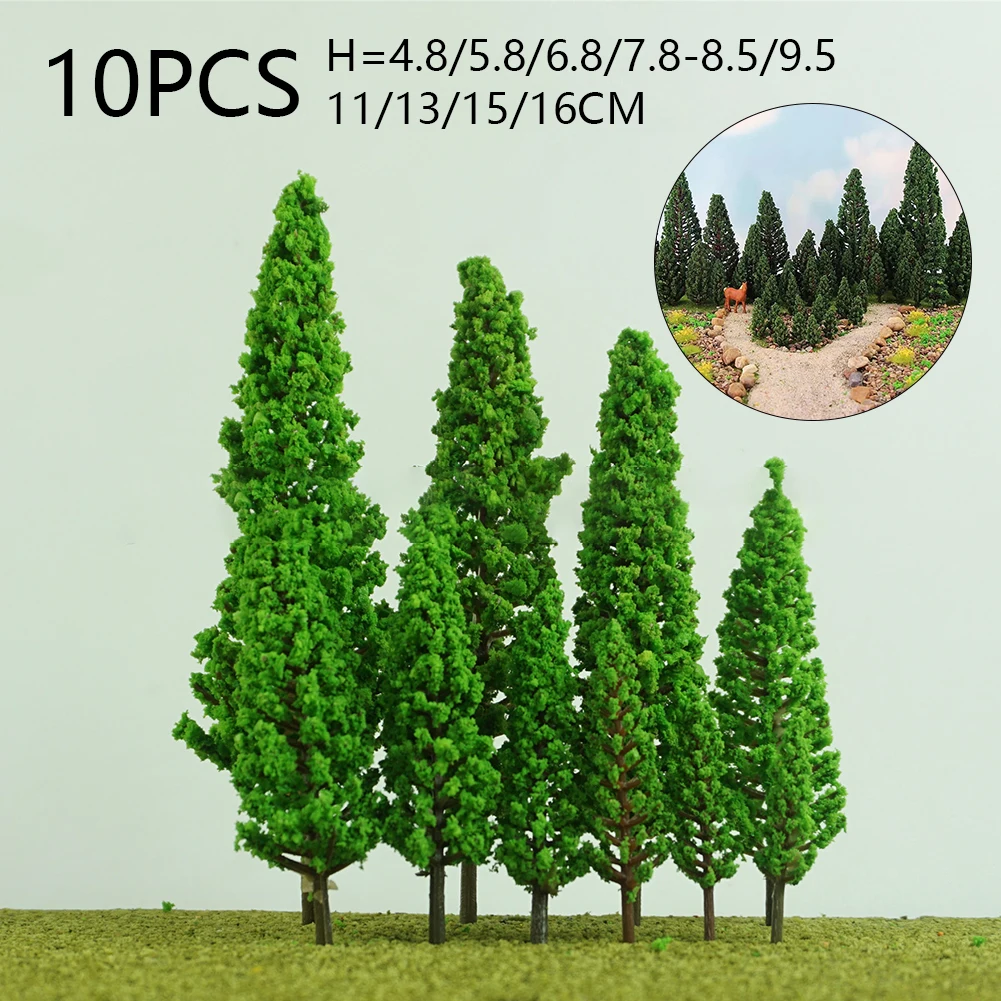 10pcs Pine Model Trees Train Railroad Layout Diorama Wargame Park Building Landscape Scenery Miniature Tree Decoration
10pcs Pine Model Trees Train Railroad Layout Diorama Wargame Park Building Landscape Scenery Miniature Tree Decoration