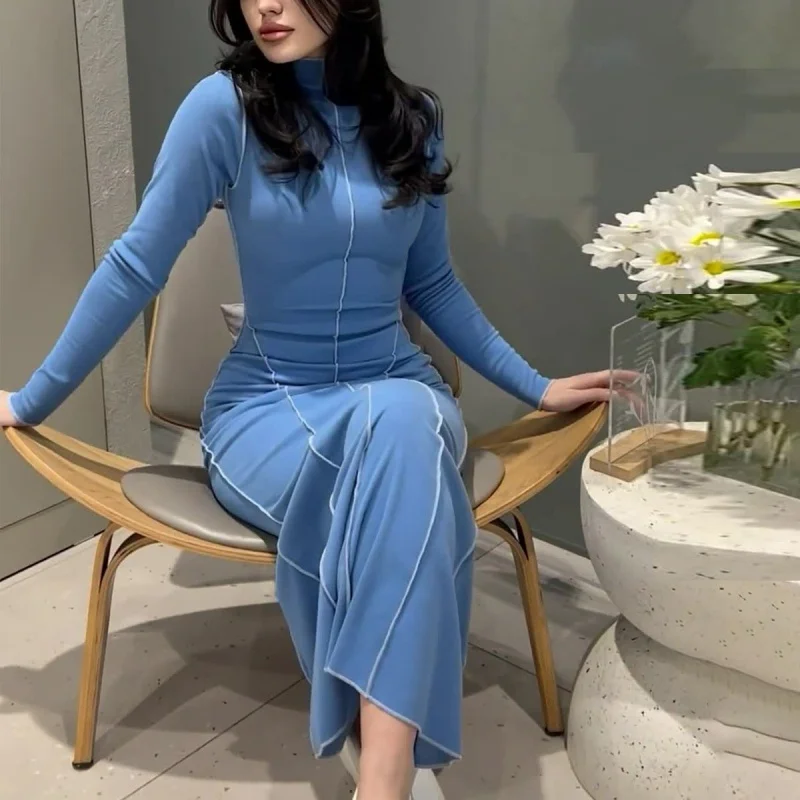 Spot 2024 New Women's Clothing Fashion Hip Slimming A- line Elegant Knitted Dress Langqr
Spot 2024 New Women's Clothing Fashion Hip Slimming A- line Elegant Knitted Dress Langqr