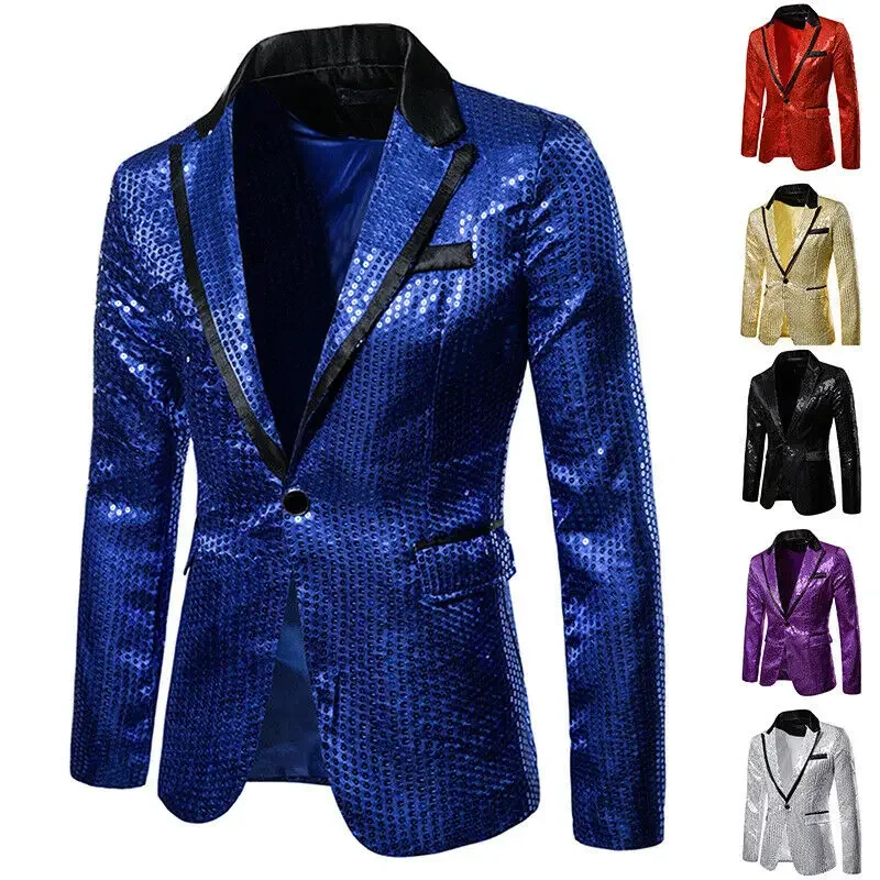 Shiny Gold Shiny Shiny Decorated Blazer Jacket for Men Night Club Graduation Men Suit Blazer Homme Costume Stage Wear for Singer
Shiny Gold Shiny Shiny Decorated Blazer Jacket for Men Night Club Graduation Men Suit Blazer Homme Costume Stage Wear for Singer