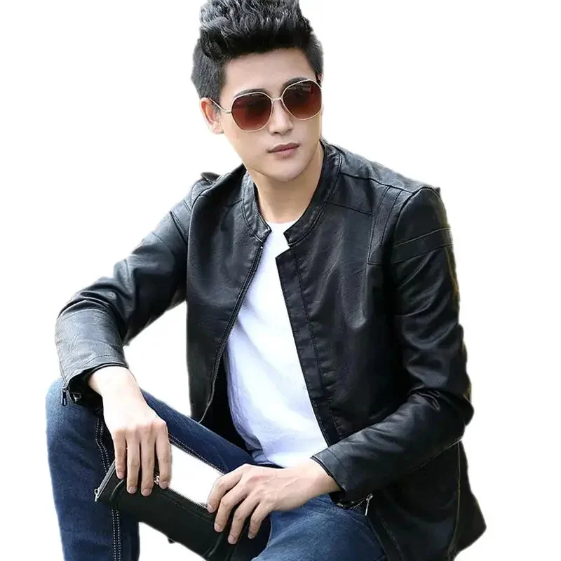Korean Version Of The Trend Short Sections Spring Men's Jacket Biker Casual Zip 2024 New Slim Le
Korean Version Of The Trend Short Sections Spring Men's Jacket Biker Casual Zip 2024 New Slim Le