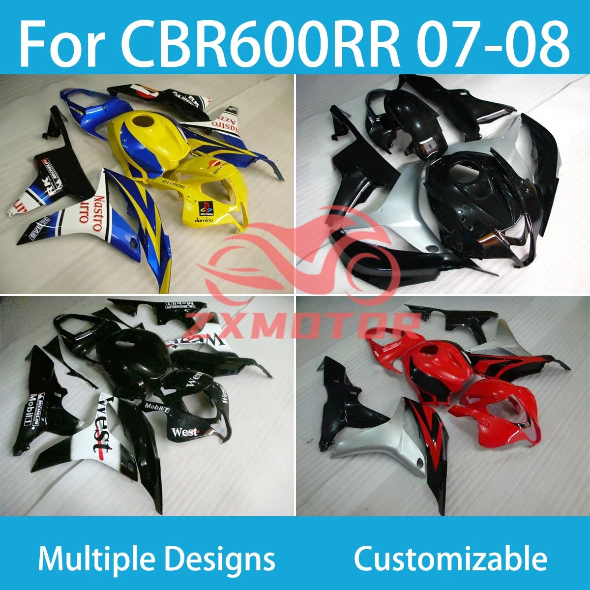 Настраиваемые Обтекатели для Honda CBR600RR 2007 2008 комплекты из АБС-пластика, комплект обтекателей CBR 600RR 07 08
Настраиваемые Обтекатели для Honda CBR600RR 2007 2008 комплекты из АБС-пластика, комплект обтекателей CBR 600RR 07 08