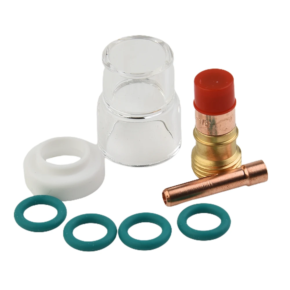Kit #12 Heat Resistant Glass kit Welding Torch Stubby Gas Lens Heat Glass Cup 3.2mm 1/8\\\\\\\\\\\\\\\" O-rings 9pcs Set
Kit #12 Heat Resistant Glass kit Welding Torch Stubby Gas Lens Heat Glass Cup 3.2mm 1/8\\\\\\\\\\\\\\\" O-rings 9pcs Set
