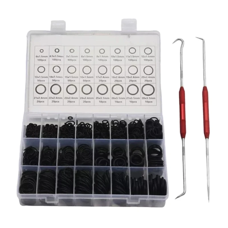 Y1UD 1200pcs Faucet Rubber Washers Kit O Rings Assortment Set for Assorted Plumbing Faucet Sealing Repair
Y1UD 1200pcs Faucet Rubber Washers Kit O Rings Assortment Set for Assorted Plumbing Faucet Sealing Repair