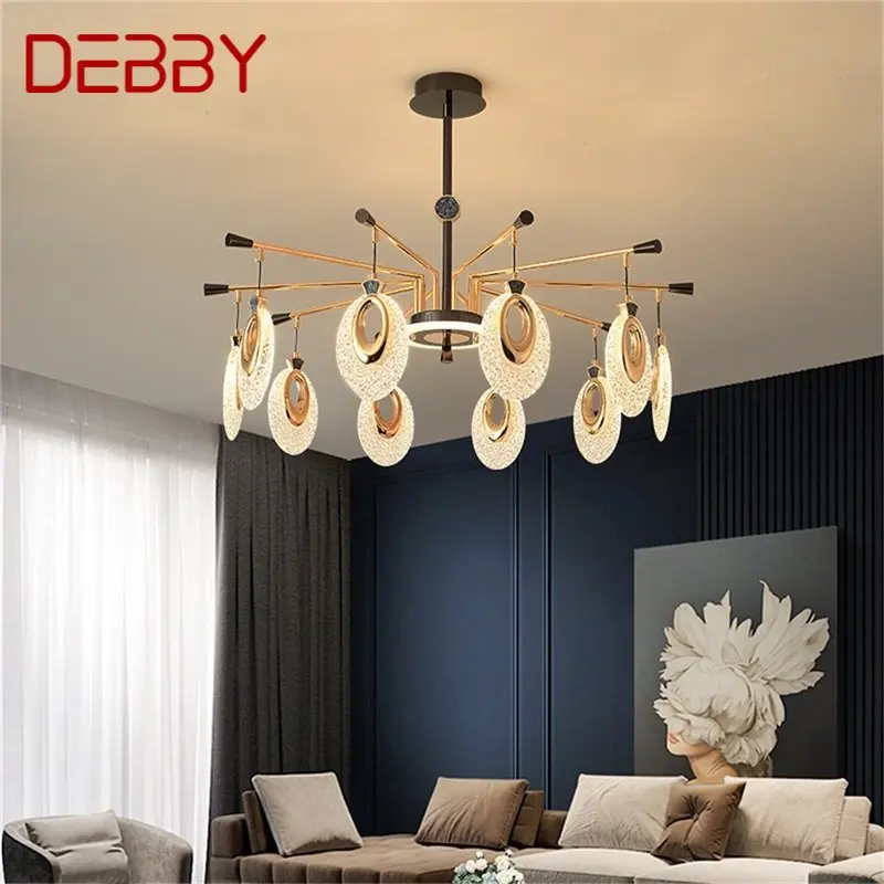 

DEBBY Nordic LED Chandelier Lamps Fixtures Creative Pendant Light Home for Living Room Decoration