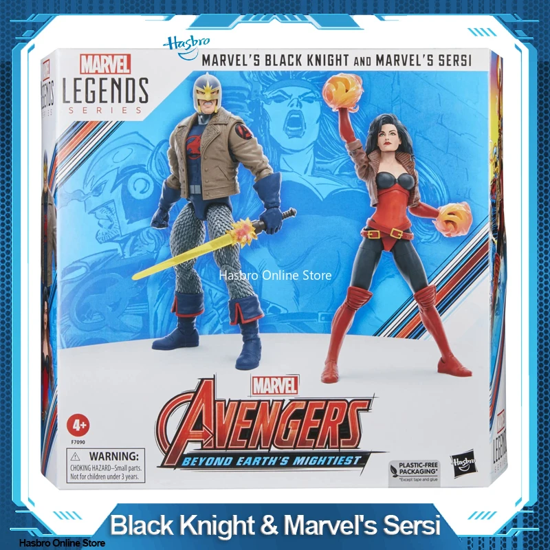 Hasbro Marvel Legends Series Black Knight & Marvel's Sersi Avengers 60th Anniversary Collectible 6-Inch Action Figures F7090
Hasbro Marvel Legends Series Black Knight & Marvel's Sersi Avengers 60th Anniversary Collectible 6-Inch Action Figures F7090