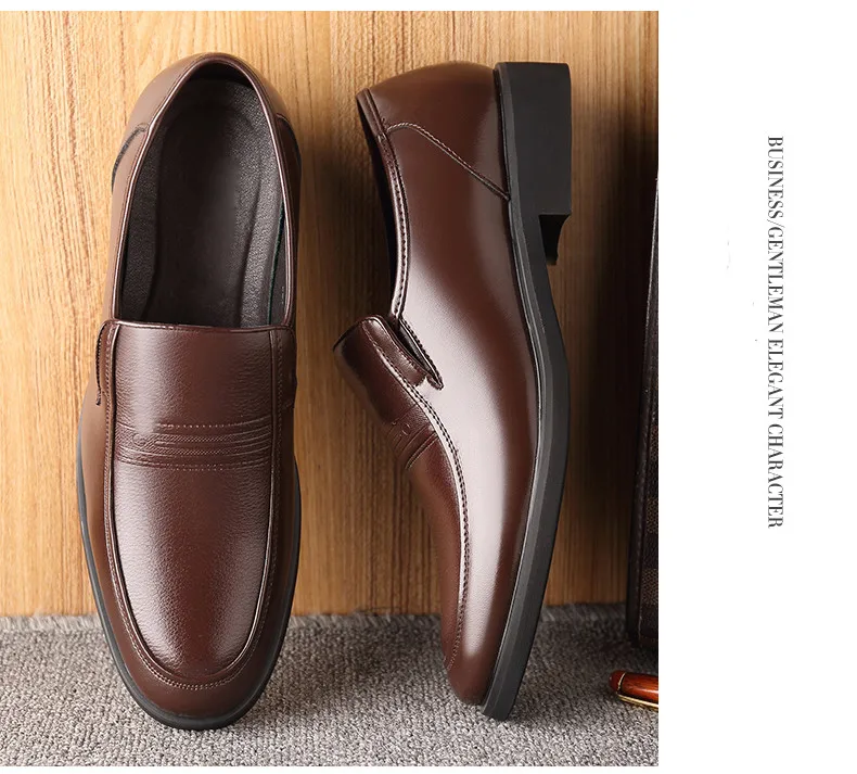 STRONGSHEN Italian Men Leather Shoes Warm Height Increase 6CM Loafers Dress Moccasins Breathable Slip on Driving Shoes Size 48 STRONGSHEN Italian Men Leather Shoes Warm Height Increase 6CM Loafers Dress Moccasins Breathable Slip on Driving Shoes Size 48