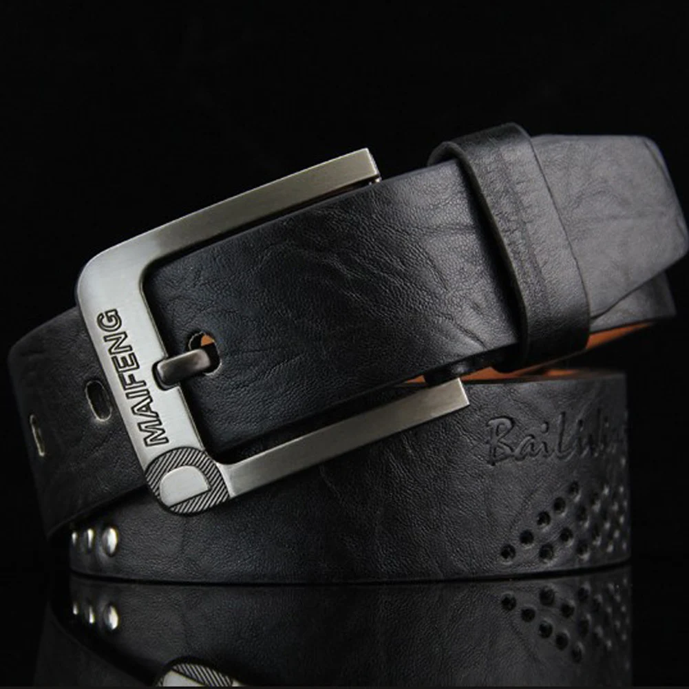 2023 Leather Men's Belt Wide High Quality Buckle Rivet Belt Vintage Male Waist Strap Trouser Jeans Strap Needle Buckle Waistband
2023 Leather Men's Belt Wide High Quality Buckle Rivet Belt Vintage Male Waist Strap Trouser Jeans Strap Needle Buckle Waistband