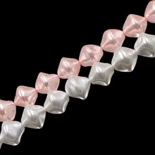 Baroque UFO Shaped Irregular Bead 15MM Glass Imitation Pearl White Loose Bead for Women DIY Jewelry Making Bracelet Necklace 
Baroque UFO Shaped Irregular Bead 15MM Glass Imitation Pearl White Loose Bead for Women DIY Jewelry Making Bracelet Necklace