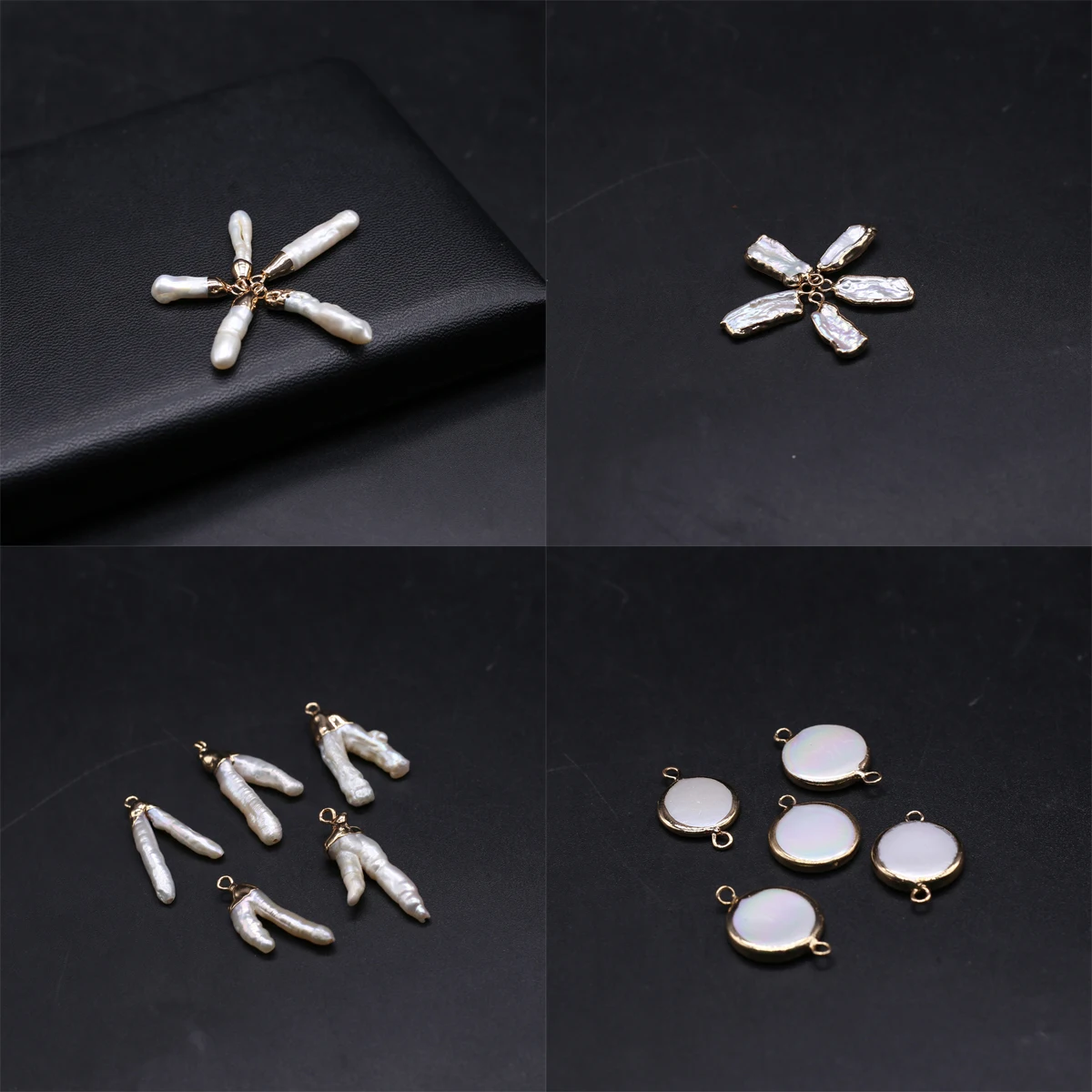 Natural Freshwater Baroque Pearl Pendant Exquisite design Gorgeous look for DIY Jewelry Making Handmade Bracelet Necklace
Natural Freshwater Baroque Pearl Pendant Exquisite design Gorgeous look for DIY Jewelry Making Handmade Bracelet Necklace