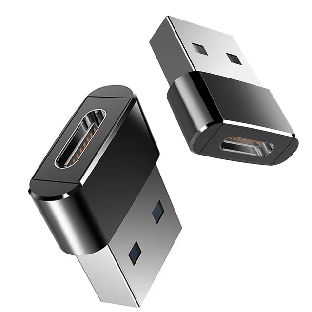 Adaptateur USB USB-C mâle vers Micro USB femelle, convertisseur pour Macbook, Samsung S20, connecteur USBC OTG 1