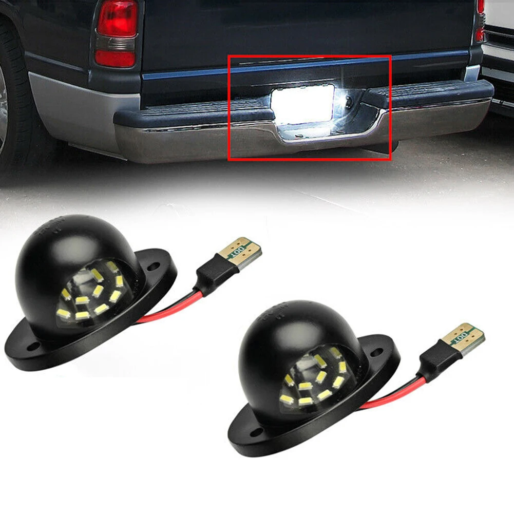 Lamp License Plate Light ABS Car Truck Parts LED Light Light Bulbs Lighting Matte Black New Plug And Play 12V Car
Lamp License Plate Light ABS Car Truck Parts LED Light Light Bulbs Lighting Matte Black New Plug And Play 12V Car