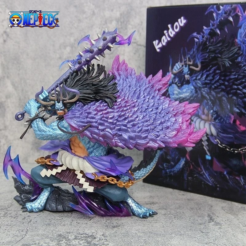 27cm Anime One Piece Figurine LX Kaidou Four Emperors Figures Dragon Kaido Action Figure PVC Model Collection Statue Toys Gift
27cm Anime One Piece Figurine LX Kaidou Four Emperors Figures Dragon Kaido Action Figure PVC Model Collection Statue Toys Gift