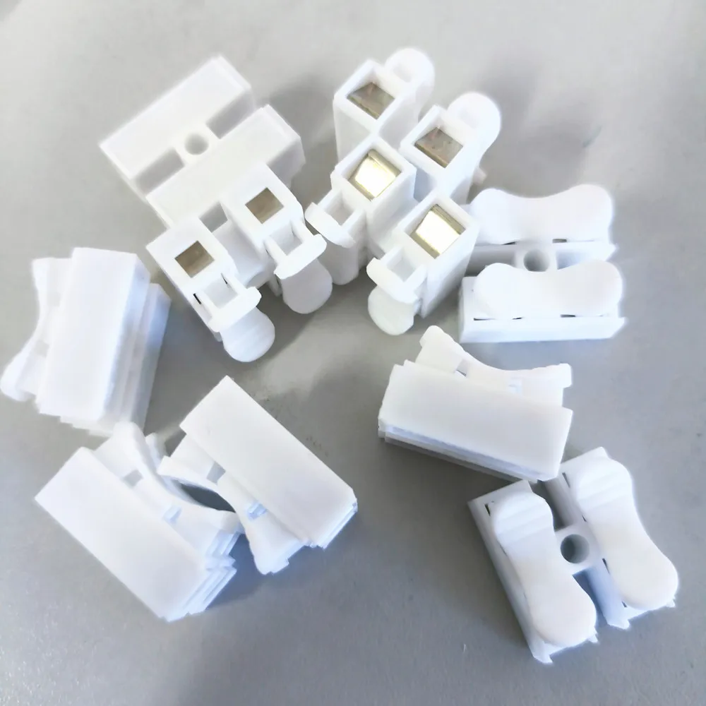10pcs/l 2P CH-2 Spring Wire Quick Connector Splice With Cable Clamp Terminals 2 Way Easy Fit Led Strip G7 Dhop Shipping
10pcs/l 2P CH-2 Spring Wire Quick Connector Splice With Cable Clamp Terminals 2 Way Easy Fit Led Strip G7 Dhop Shipping