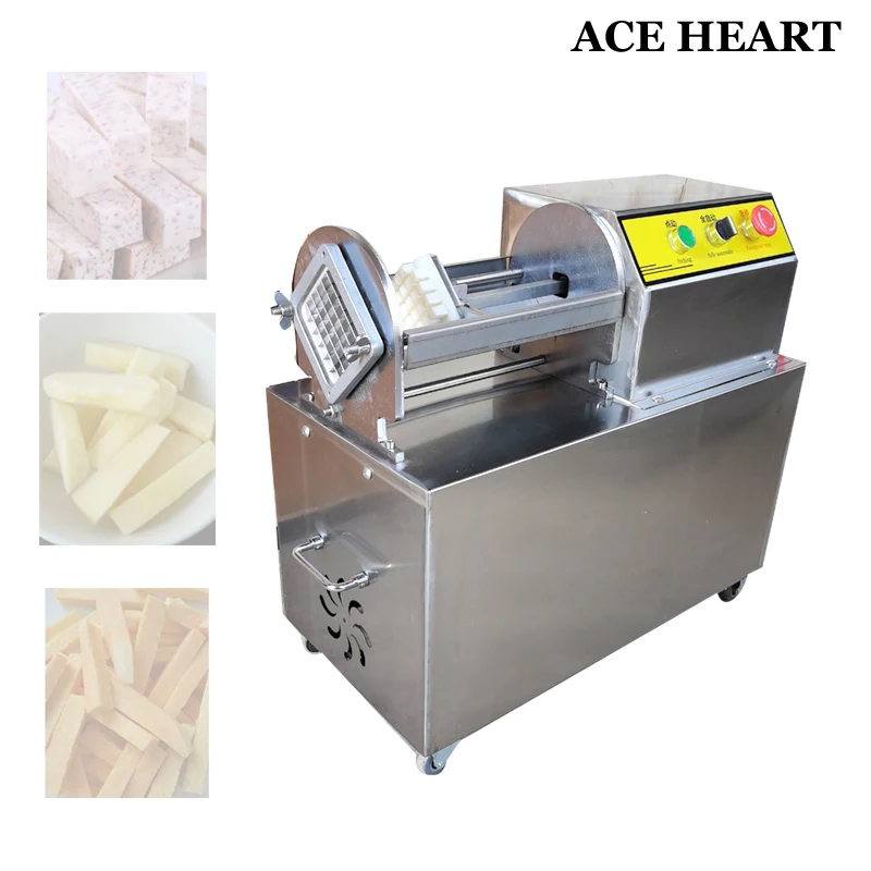 Commercial French Fries Machine Stainless Steel Automatic Vegetable Strip Pushing Machine Electric Fries Cutting Machine
Commercial French Fries Machine Stainless Steel Automatic Vegetable Strip Pushing Machine Electric Fries Cutting Machine
