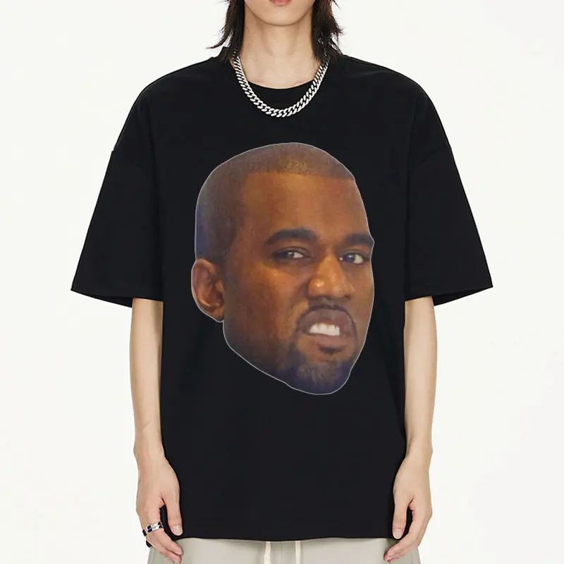 Rapper Kanye West Funny Photo Graphic T Shirts Hip Hop Fans Tops T-shirt Punk Classic Vintage Short Sleeve T Shirt Men's Women's
Rapper Kanye West Funny Photo Graphic T Shirts Hip Hop Fans Tops T-shirt Punk Classic Vintage Short Sleeve T Shirt Men's Women's